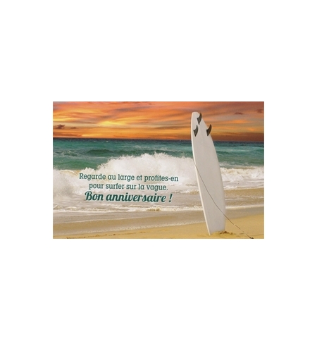Carte Anniversaire