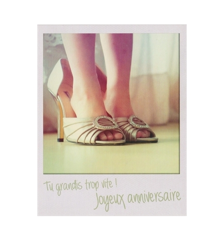 Carte "Anniversaire"