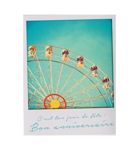 Carte "Anniversaire"
