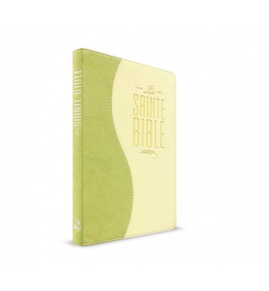 Bible LS Souple Duo Vert Foncé - Vert Anis