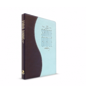 Bible Souple Duo Bleu-Nuit Et Bleu Clair