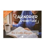 Calendrier d'habitude - Prier et méditer la Bible