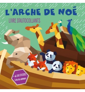 L'arche de Noé livre d'autocollants