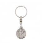 Porte-clé médaille "Ange"