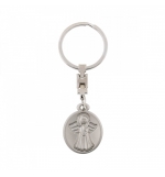 Porte-clé médaille "Ange"