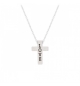 Collier avec pendentif croix "Love"