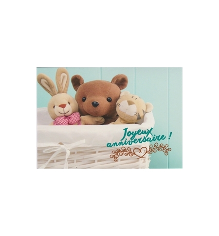 Carte "Anniversaire"