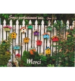 Carte "Merci" avec verset