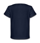 T-Shirt bébé manches courtes Bleu marine : Oui le bonheur et la grâce m'accompag
