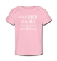 T-Shirt bébé manches courtes Rose : Oui le bonheur et la grâce m'accompag