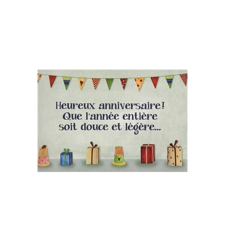 Carte "Anniversaire" Carte "Anniversaire"