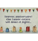 Carte "Anniversaire"