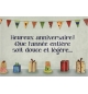 Carte "Anniversaire"