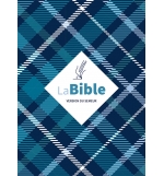 Bible, Version du Semeur 2015, textile souple tissu carreaux, tranche blanche