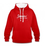 Sweat-shirt contraste - Souriez, vous êtes aimé ! 
