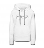 Sweat-shirt FEMME à capuche  - Reconnecte-toi !