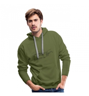 Sweat-shirt HOMME à capuche  - Reconnecte-toi ! 