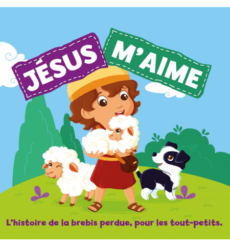 Jésus m'aime Idée cadeau naissance Livre en tissu Jésus m'aime Idée cadeau naissance Livre en tissu