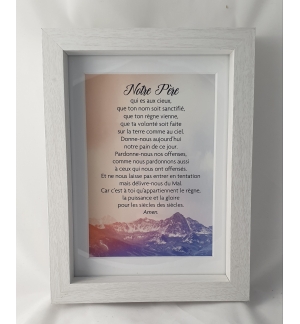 Mon cadre inspiration "Notre Père"