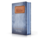Bible Segond 21 compacte (Premium Style) couverture souple toilée motif jeans, a