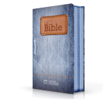 Bible Segond 21 compacte (Premium Style) couverture souple toilée motif jeans, a