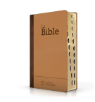 Bible Segond 21 compacte (Premium Style) couverture semi-rigide duo cuir praliné