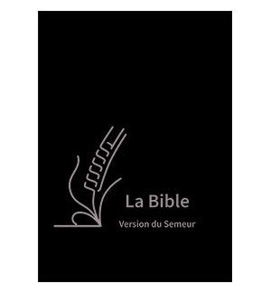 La Bible Version Semeur, avec gros caractères Couverture skivertex noire, avec z