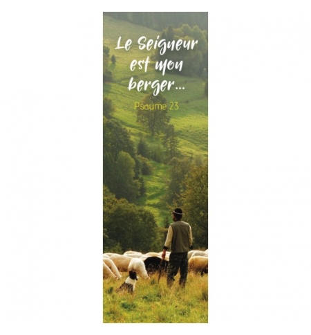 Signet Berger avec ses moutons Signet Berger avec ses moutons