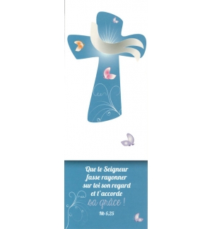 Signet avec verset : Que le Seigneur fasse rayonner sur toi son regard ..