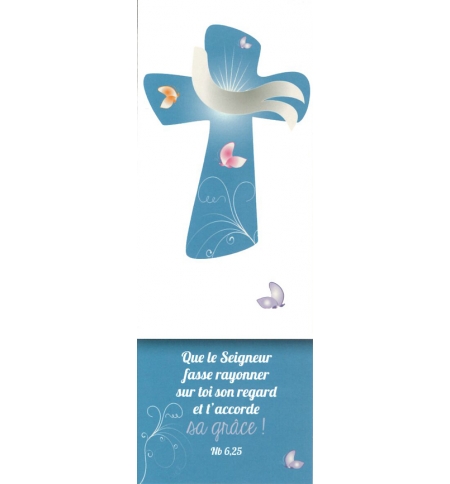 Signet avec verset : Que le Seigneur fasse rayonner sur toi son regard .. Signet avec verset : Que le Seigneur fasse rayonner sur toi son regard ..