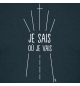 T-Shirt Je sais où je vais HOMME
