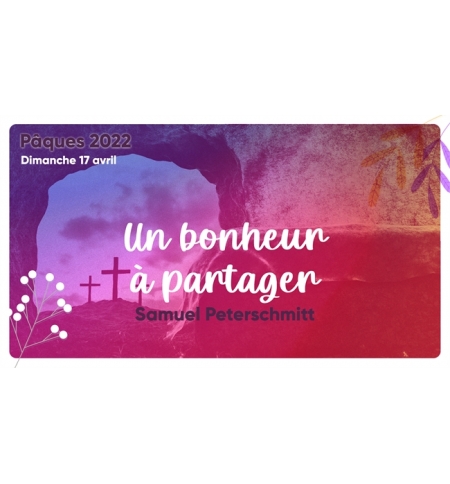 Un bonheur à partager - Samuel Peterschmitt MP3