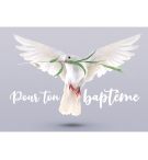 Carte " Pour ton baptême"