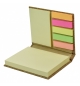 Bloc post-its en liège avec verset