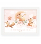 Cadre poster enfant Renard