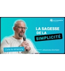 La sagesse de la simplicité - Johannes Amritzer  MP3
