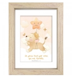 Mon cadre inspiration enfant lionceau