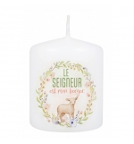 Petite bougie pour motif agneau