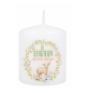 Petite bougie pour motif agneau