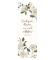 SIGNET Branches avec fleurs blanches