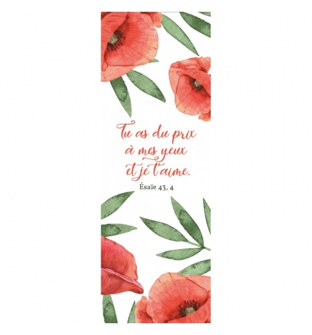 SIGNET Coquelicots dessinés SIGNET Coquelicots dessinés