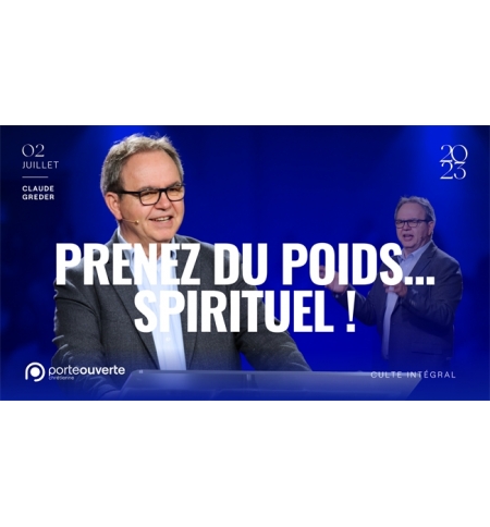Prenez du poids... Spirituel ! - Claude GREDER MP3