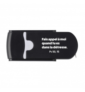 Outil multifonction en plastique noir