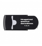 Outil multifonction en plastique noir