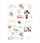 Lot de 3 planches d'autocollants - motifs chrétiens