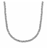 CHAINE ACIER PETITE JASERON FINE 2MM 60 CM