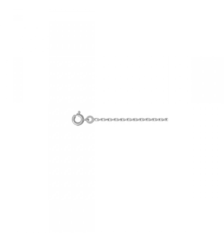 CHAINE FORCAT 2MM 50CM ARGENT RHODIE