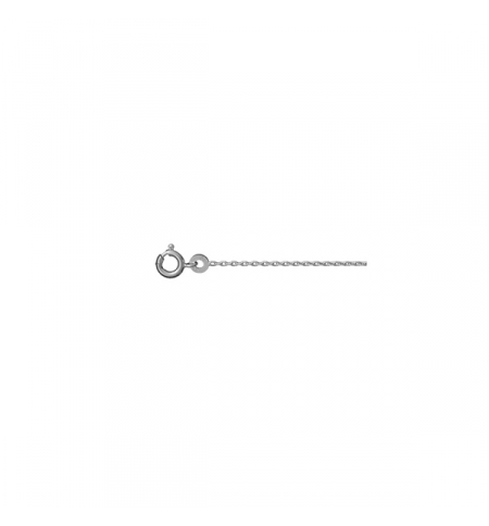 CHAINE FORCAT 1 MM 45 CM ARGENT RHODIE