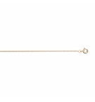 CHAINE GOURMETTE 1.2MM 42CM PLAQUÉ OR