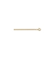CHAINE GOURMETTE 2.1MM 55CM PLAQUÉ OR